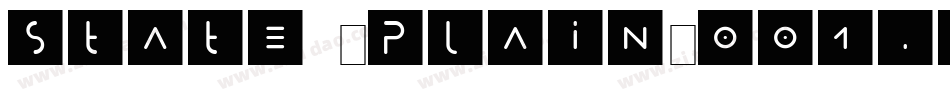 State (Plain)001.001字体转换